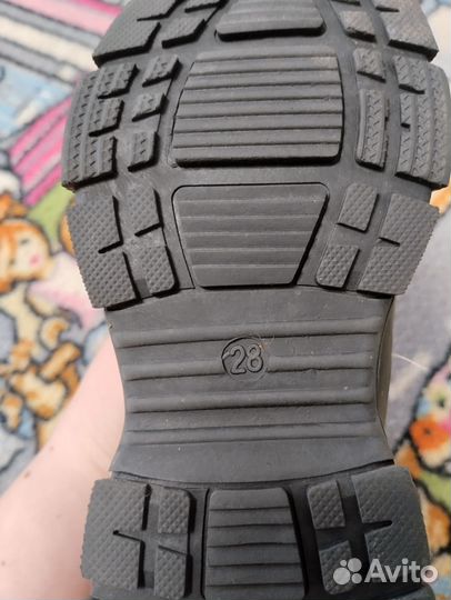 Ботинки демисезонные для девочки