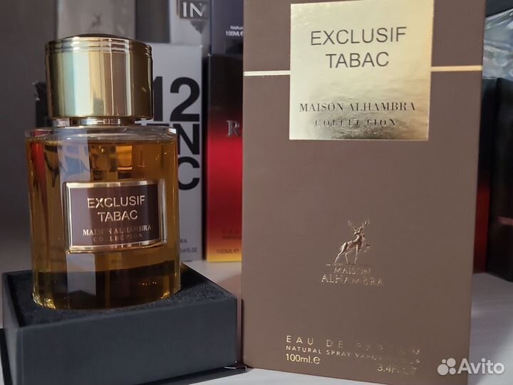 Maison Alhambra Exclusif Tabac,100мл Оригинал