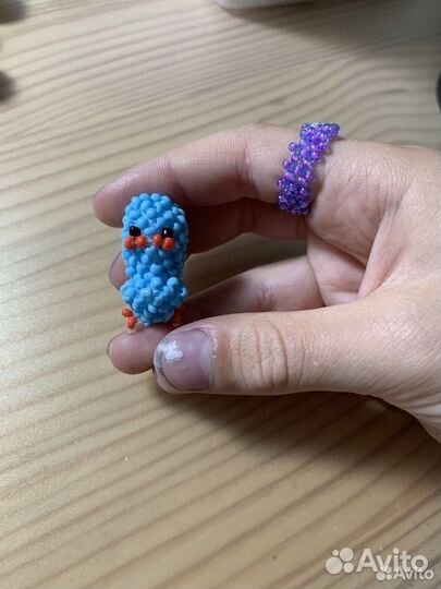 Фигурки из бисера
