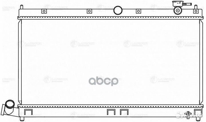Радиатор BYD F3 (05) 1.5I/1.6I MT LRC 3014 luzar