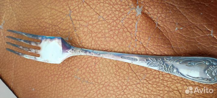 Вилки мельхиоровые СССР посеребренные новый 12 шт