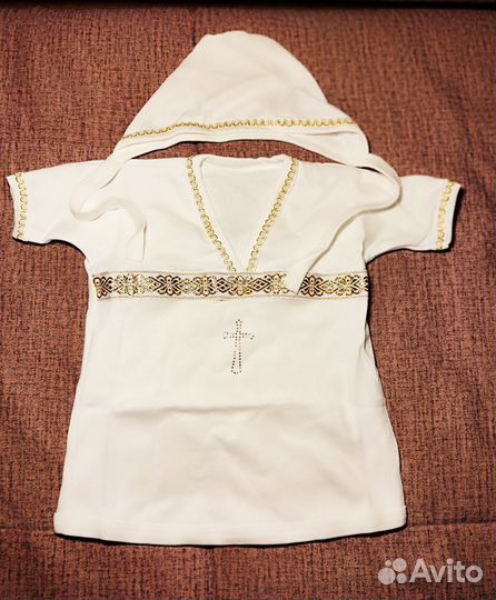 Крестильный набор. На 6 мес. Новый