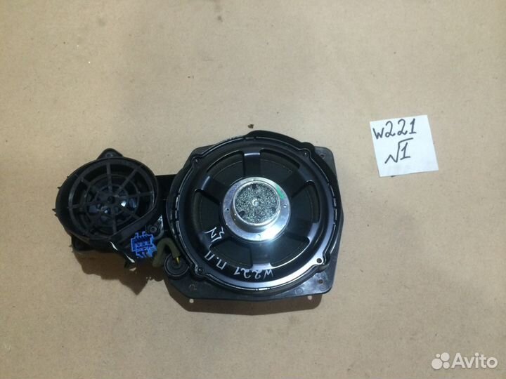 Динамики в двери Mercedes S-class W221 S500