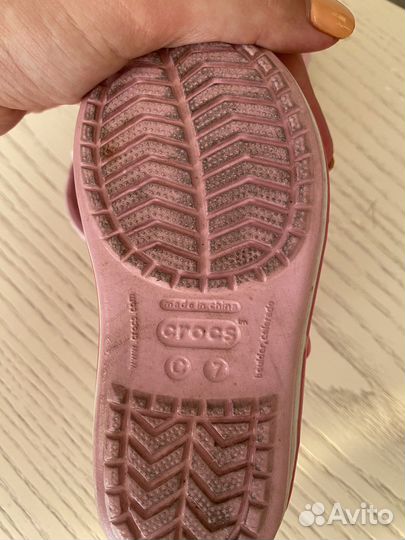 Сандалии детские для девочек crocs