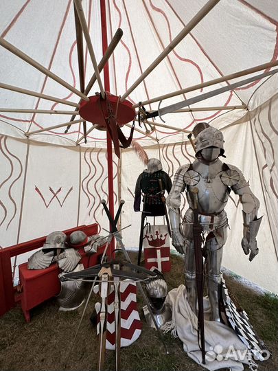 Мечи и Рыцарские Доспехи Фотосессия Косплей Аренда