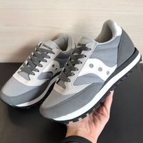 Кроссовки Saucony Jazz женские летние серые