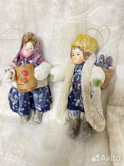 Современные ватные игрушки