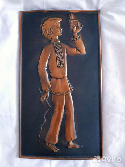 Чеканка по меди. Панно