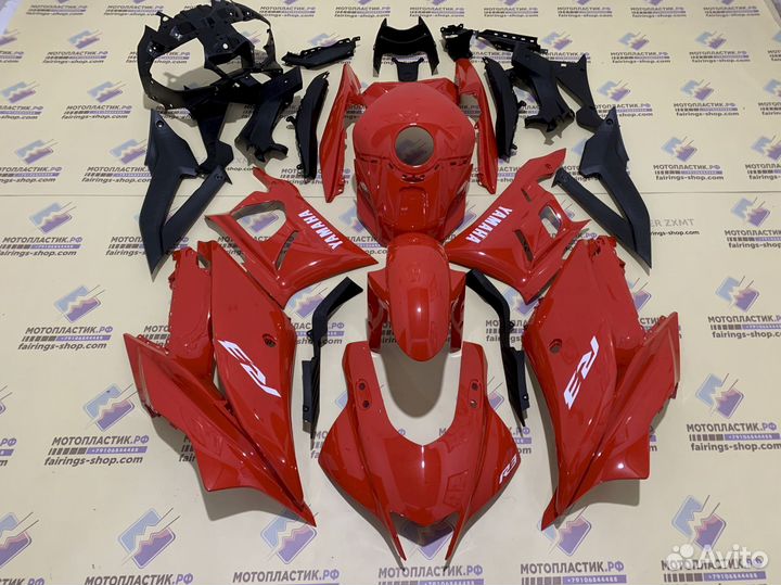 Yamaha YZF R3, R25 2019-2020 мотопластик, обвес
