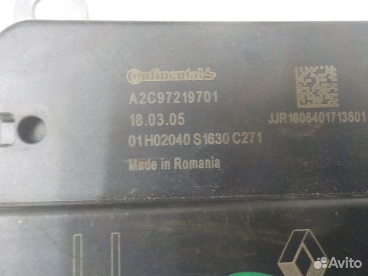 Блок управления подушками безопасности Renault Kap