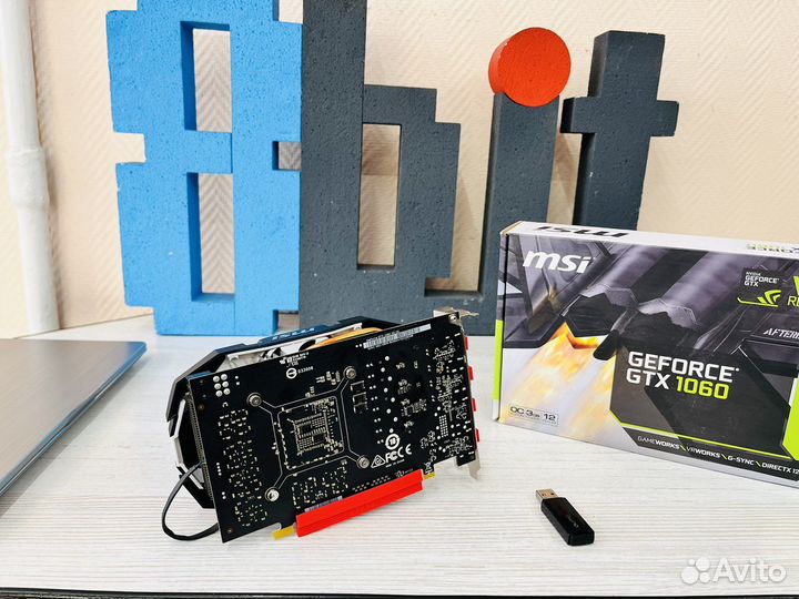 Видеокарта GTX 1060 3gb MSI