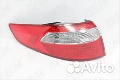 Фонарь левый внешний kia rio 3 qb седан, 2011-2015