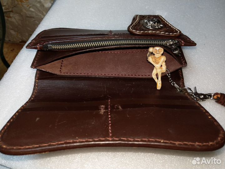 Портмоне мужской кожаный, mont blanc