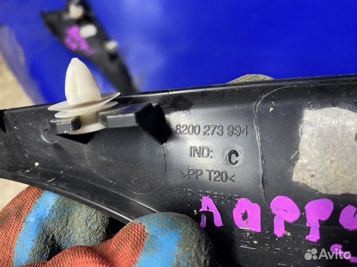 Накладка петли капота правой LADA Largus Logan