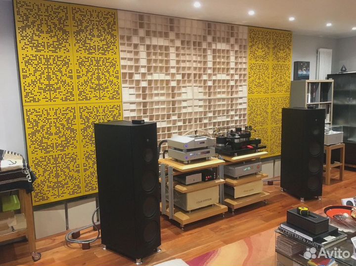 Акустические панели ткань дерево для шумоизоляции