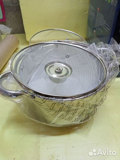 Кастрюля из нержавейки набор