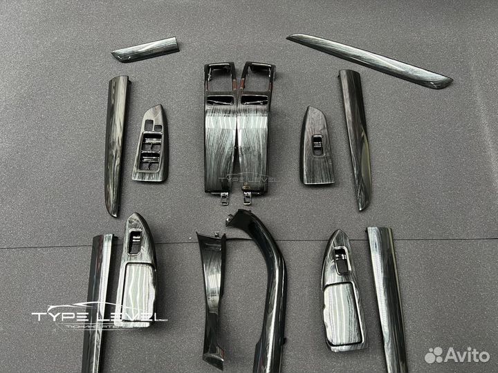 Декор накладки салона Toyota LC Prado 120