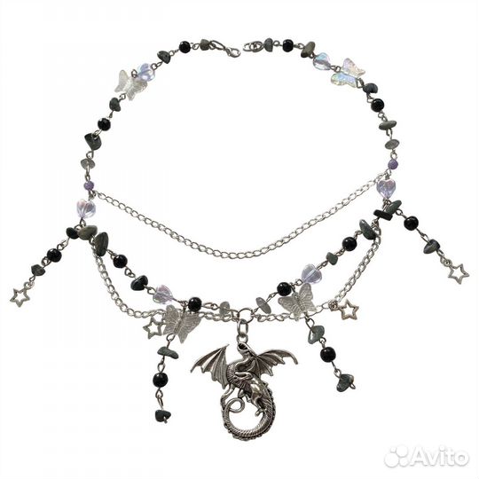 Ожерелье из натуральных камней