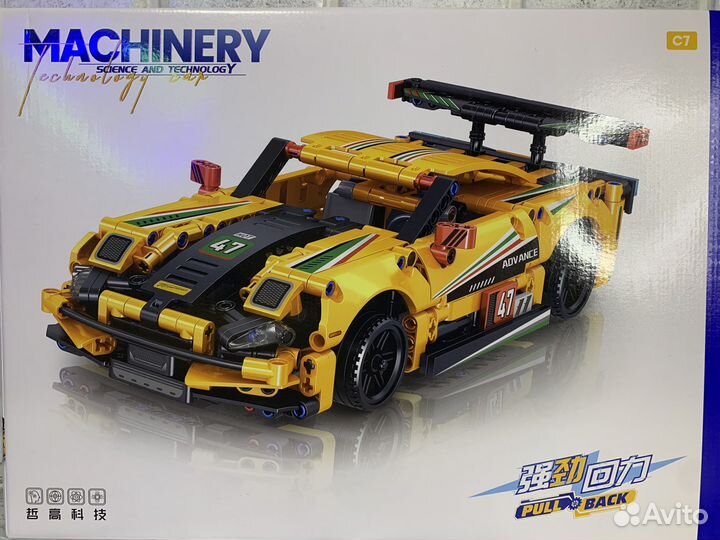 Конструктор Спорткар С7, гоночный автомобиль