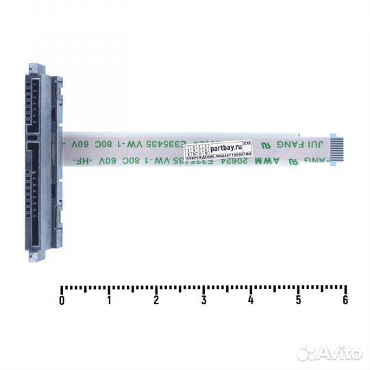 Шлейф HDD SATA для HP 14-P 15-K 17-P 10-pin 6сm