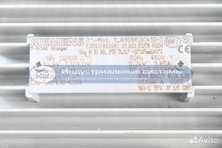 Электродвигатель Siemens 1LA90962KA10-Z