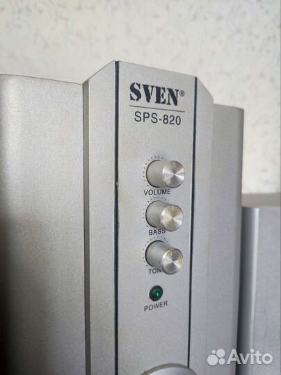 Колонки sven SPS-820 с сабвуфером