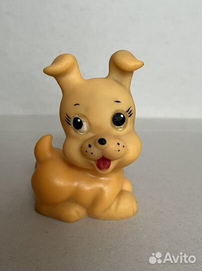 Резиновая игрушка СССР Собака