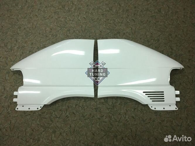 Крылья пластиковые комплект Volkswagen T4 косая