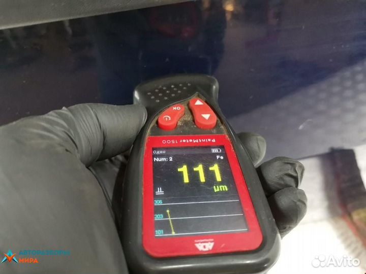 Дверь задняя распашная правая Dacia Logan рест