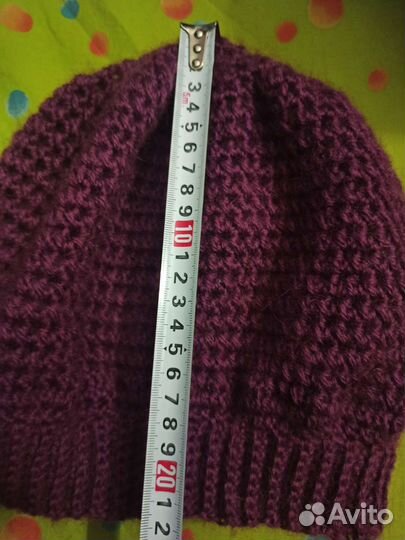 Берет женский вязаный