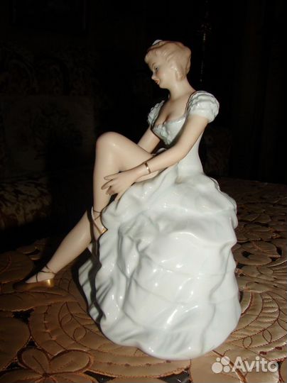 Статуэтка Балерина 23 см. Старая Германия