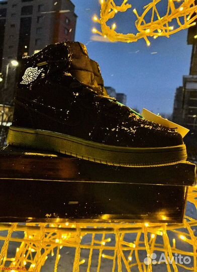 Кроссовки Nike Air Jordan тёплые (Арт.45876)