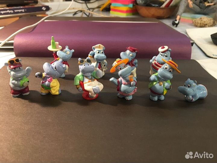 Киндер-Сюрпризы 90-тых: Бегемотики на море