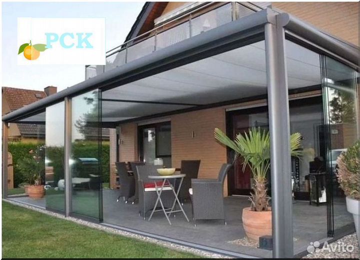 Безрамное остекление