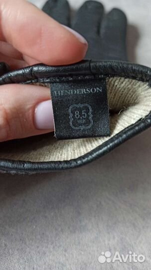 Перчатки кожаные Henderson