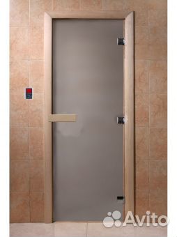 Дверь DW Матовая Сатин 180х70 8мм 3п