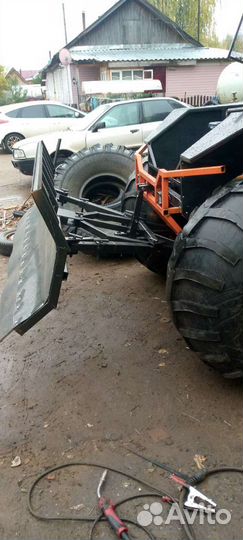 Отвал, нож на вездеход, УАЗ Toyota land cruiser