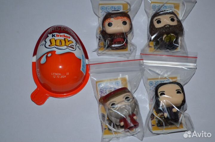 Игрушки Kinder Joy Harry Potter 2024