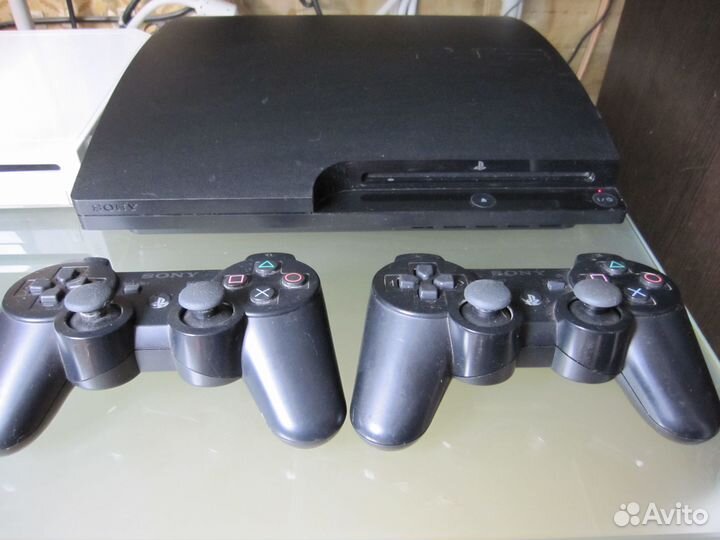 Sony PlayStation 3 Slim PS3 3004A 160gb + 10 игр