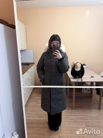 Пуховик женский sivera длинный