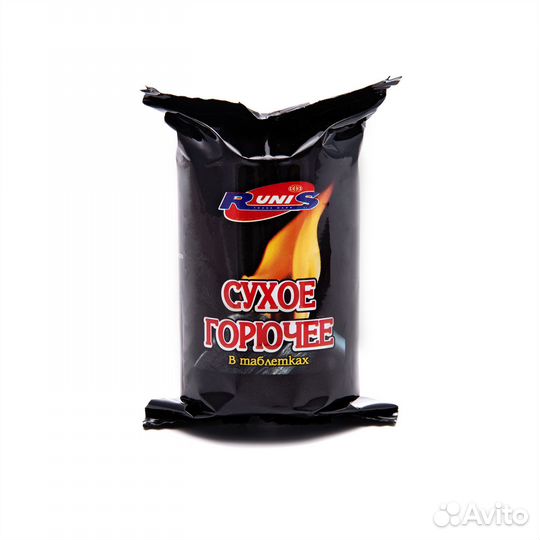 Сухое горючее runis, 80 г
