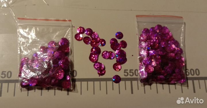 3 Для рукоделия пайетки пришивные