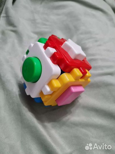 Кубик сортер логический (развивающие игрушки)