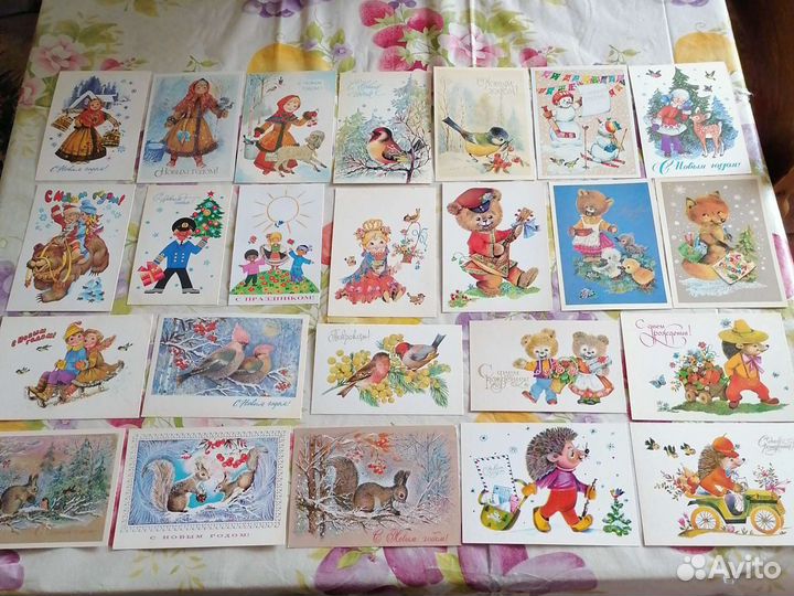 Открытки Искринская, Исаков, Четвериков, Манилова