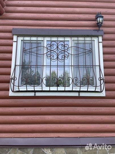 Решетки на окна кованые