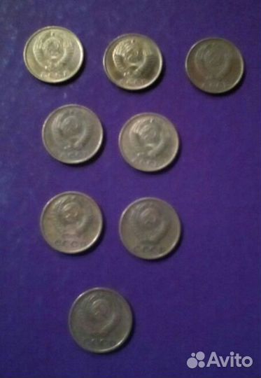 Монеты СССР 2 копейки 1974 - 1986