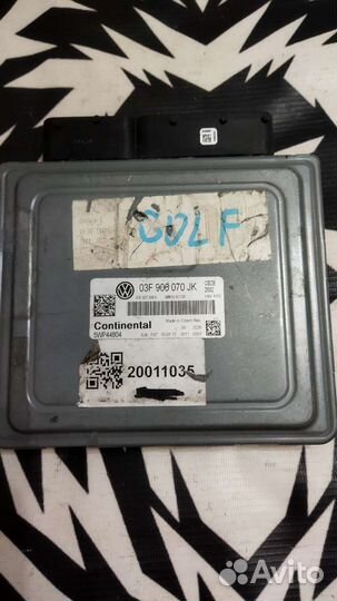Блок управления двигателем Golf VI 03F906070JK
