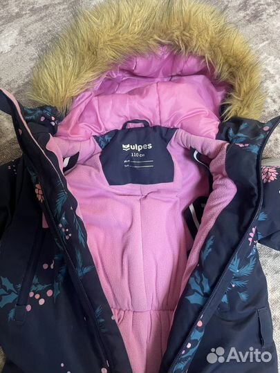 Детский зимний комбинезон на девочку