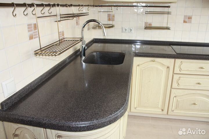 Столешницы кухонные из искуственного камня
