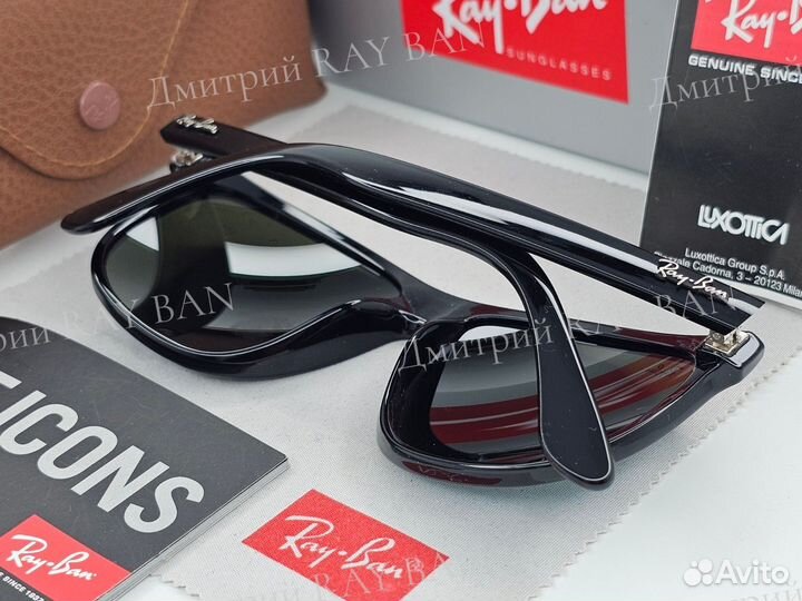 Очки Ray Ban 4147 Boyfriend Blue Mirror Стекло